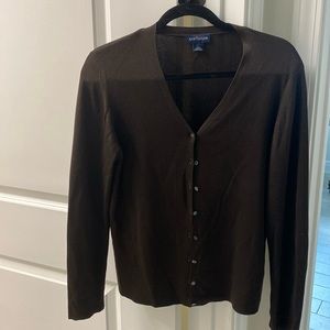 Ann Taylor Silk Cardigan